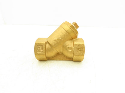 6NPX4 Brass Y Strainer Valve 2"NPT WOG 400 WSP 125