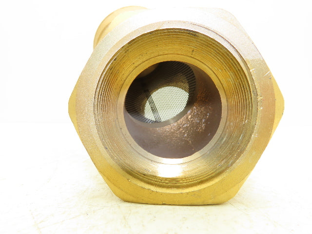 6NPX4 Brass Y Strainer Valve 2"NPT WOG 400 WSP 125