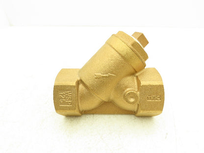 6NPX4 Brass Y Strainer Valve 2"NPT WOG 400 WSP 125