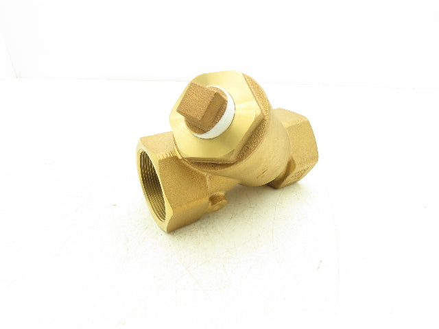 6NPX4 Brass Y Strainer Valve 2"NPT WOG 400 WSP 125