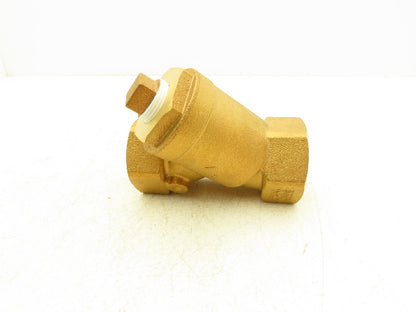 6NPX4 Brass Y Strainer Valve 2"NPT WOG 400 WSP 125