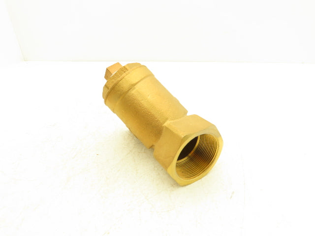 6NPX4 Brass Y Strainer Valve 2"NPT WOG 400 WSP 125