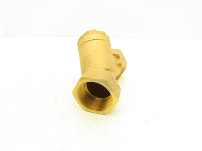 6NPX4 Brass Y Strainer Valve 2"NPT WOG 400 WSP 125
