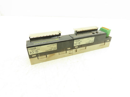 Omron DRT2-ID16 XWT-OD16 Remote Terminal PLC Input Output Module Set Lot of 2