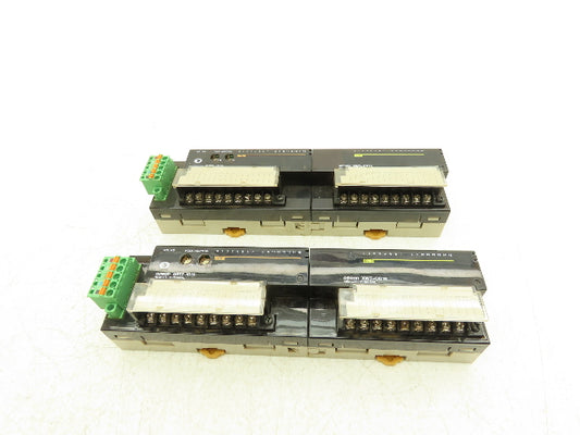 Omron DRT2-ID16 XWT-OD16 Remote Terminal PLC Input Output Module Set Lot of 2