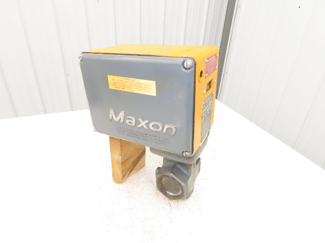 Maxon 2" 808-1 Natural Gas Shut Off Valve 120V 2" Threaded 70 PSI