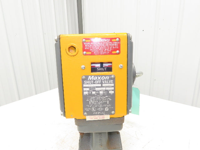 Maxon 2" 808-1 Natural Gas Shut Off Valve 120V 2" Threaded 70 PSI