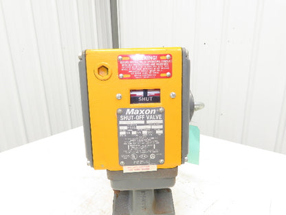 Maxon 2" 808-1 Natural Gas Shut Off Valve 120V 2" Threaded 70 PSI