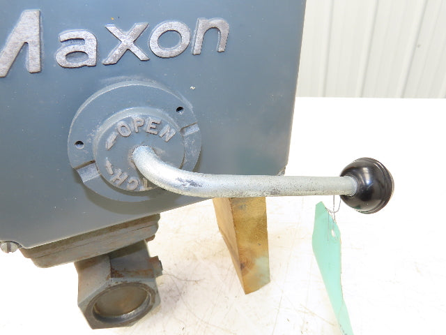 Maxon 2" 808-1 Natural Gas Shut Off Valve 120V 2" Threaded 70 PSI