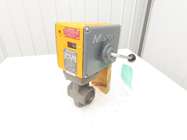 Maxon 2" 808-1 Natural Gas Shut Off Valve 120V 2" Threaded 70 PSI
