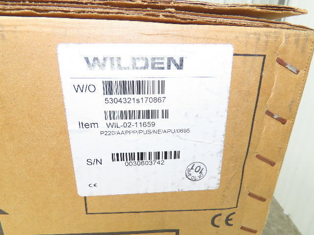 Wilden P220/AAPPP/PUS/NE/APU/0695 Pro-Flo 1" Air Operated Diaphragm Pump 56gpm