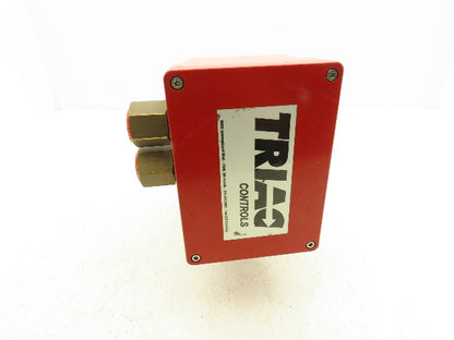 Triac WEM-500 Electric Actuator 1/2" V-Port Ball Valve Stainless 115V 1PH