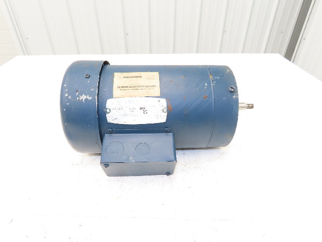 Leeson 114048.00 AC Motor 3Hp 3450 RPM 230/460V 3PH H56J TEFC C6T34FC36C