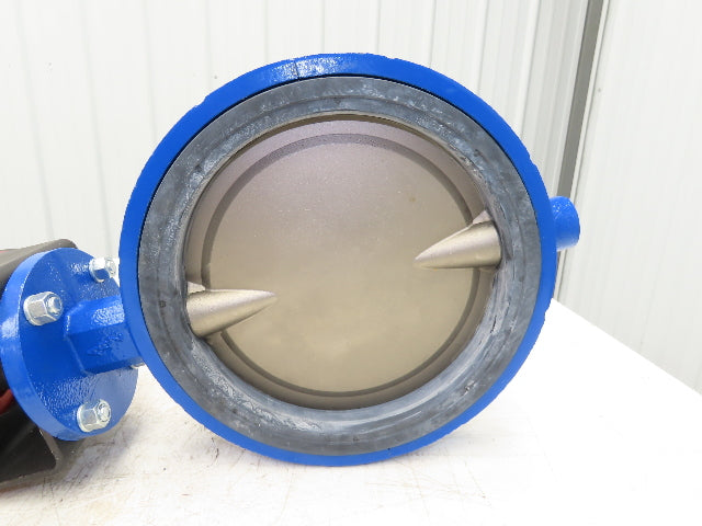 ABZ 10" Wafer Butterfly Valve w/Pneumatic Rotork Actuator RCIO-260-DA