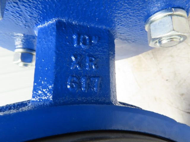 ABZ 10" Wafer Butterfly Valve w/Pneumatic Rotork Actuator RCIO-260-DA