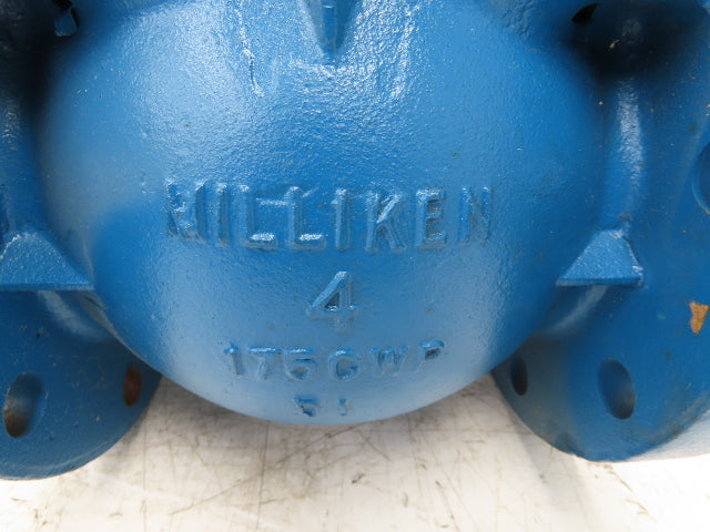 Pratt Ballcentric Plug Valve 3" Flanged 175CWP Cast Iron