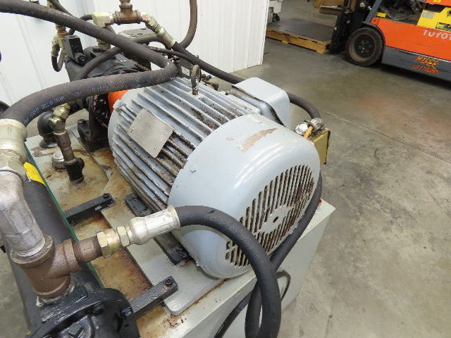 Continental Hydraulic Pump Power Unit 29 GPM 3000 PSI 15Hp 230/460V