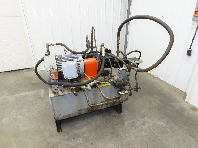 Continental Hydraulic Pump Power Unit 29 GPM 3000 PSI 15Hp 230/460V