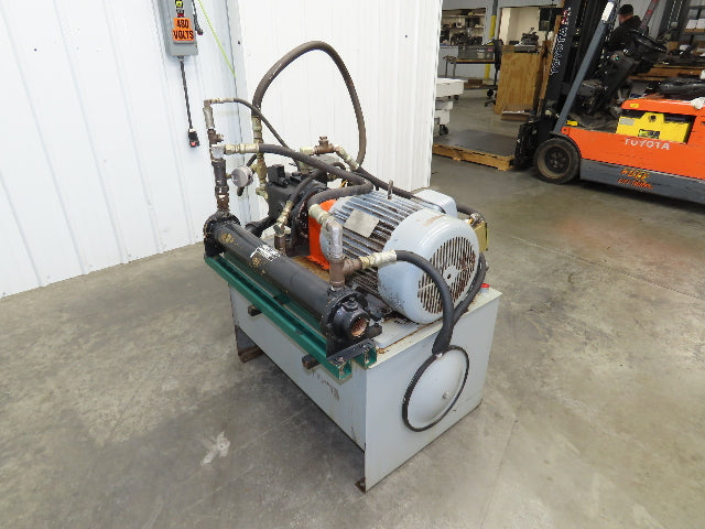 Continental Hydraulic Pump Power Unit 29 GPM 3000 PSI 15Hp 230/460V