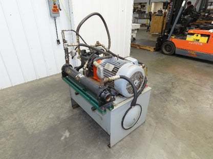 Continental Hydraulic Pump Power Unit 29 GPM 3000 PSI 15Hp 230/460V