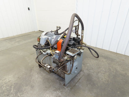 Continental Hydraulic Pump Power Unit 29 GPM 3000 PSI 15Hp 230/460V