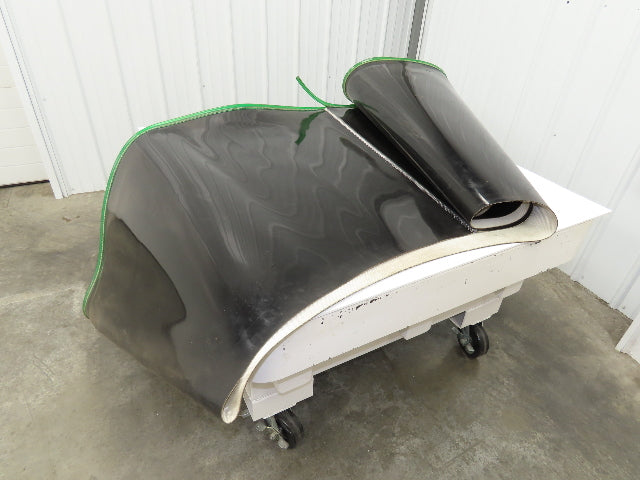 Transnorm TS1500 42" x 90° Curve Conveyor Belt 45" IR Smooth Top Spliced KT-58