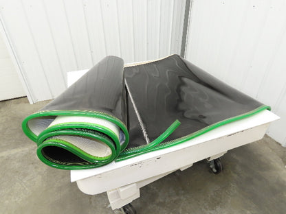 Transnorm TS1500 42" x 90° Curve Conveyor Belt 45" IR Smooth Top Spliced KT-58