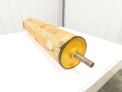 Dematic 522  8"x 39" Drive Pulley for 42" Belt over Roller Conveyor 1-7/16"Shaft