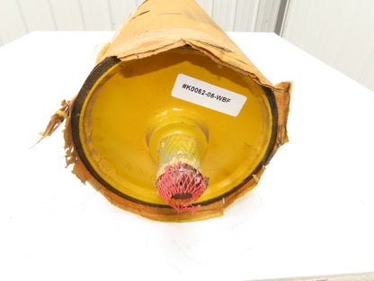 Dematic 522  8"x 39" Drive Pulley for 42" Belt over Roller Conveyor 1-7/16"Shaft