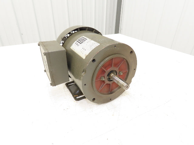 Weg E104590 AC Motor 1/3Hp 1730 RPM 575V 3PH 56C TEFC LR 38324
