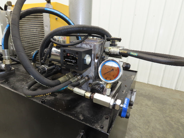 Shanghai Genye Hydraulic Pump Power Unit 4 GPM 4500 PSI 10Hp 415V 100Gal