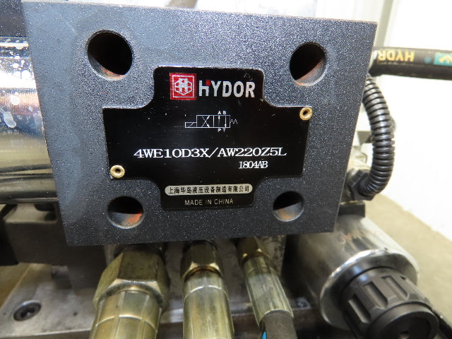 Shanghai Genye Hydraulic Pump Power Unit 4 GPM 4500 PSI 10Hp 415V 100Gal