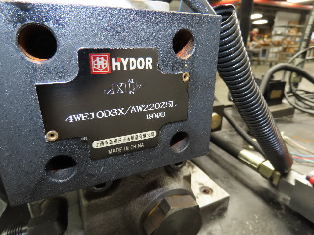 Shanghai Genye Hydraulic Pump Power Unit 4 GPM 4500 PSI 10Hp 415V 100Gal