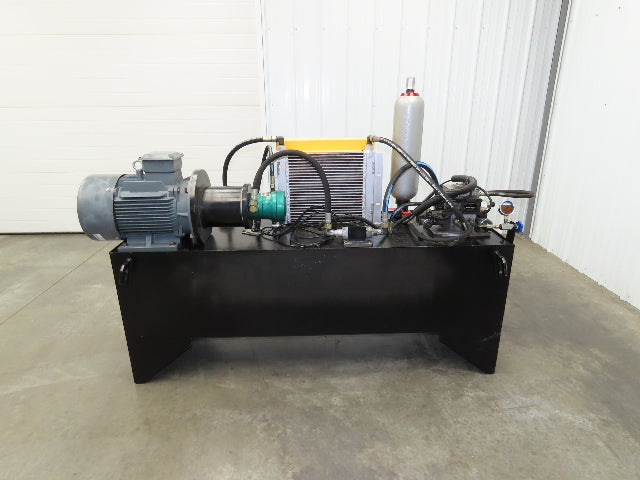 Shanghai Genye Hydraulic Pump Power Unit 4 GPM 4500 PSI 10Hp 415V 100Gal