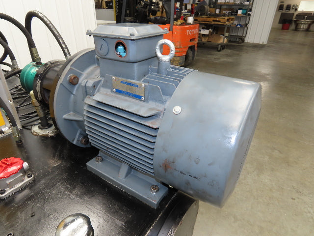 Shanghai Genye Hydraulic Pump Power Unit 4 GPM 4500 PSI 10Hp 415V 100Gal