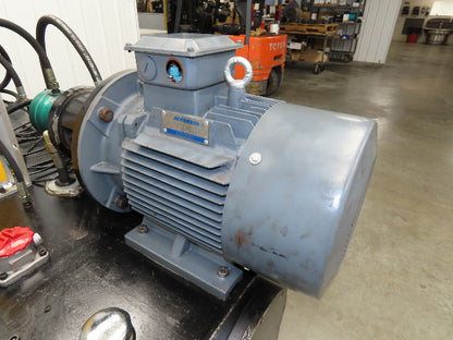 Shanghai Genye Hydraulic Pump Power Unit 4 GPM 4500 PSI 10Hp 415V 100Gal