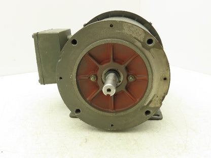 WEG B56C-10/00 Electric AC Motor 1/2Hp 1730 RPM 208-230/460V 3PH 56C 5/8"Shaft