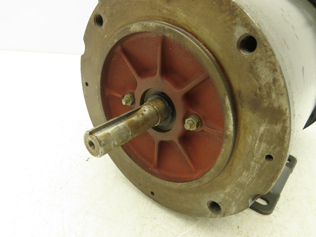 WEG FC.50504 Electric AC Motor 1/2Hp .37kw 1730 RPM 575V 3PH 56C 5/8" Shaft