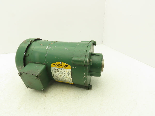 Baldor VM3538 AC Motor 1/2Hp 1725 RPM 230/460V 3PH 56C with 4-Bolt Pump Flange
