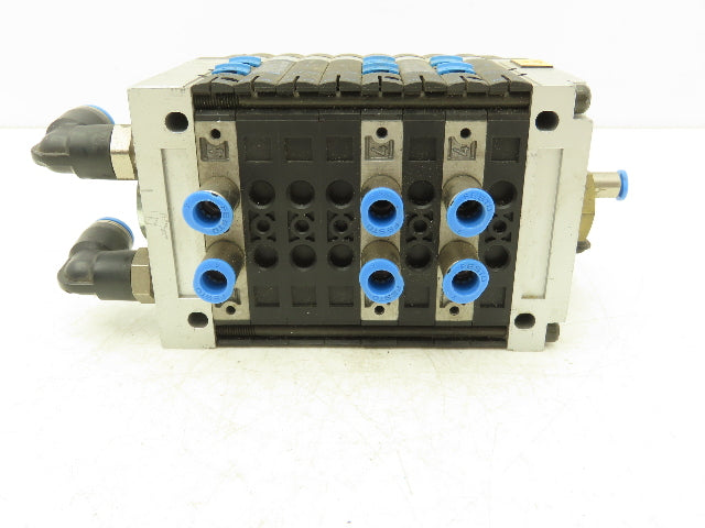 Festo CPV10-GE-ASI-8E8A-Z M8 8-Station Solenoid Valve Manifold 24VDC 185880 (x4)