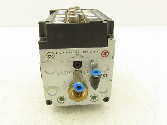 Festo CPV10-GE-ASI-8E8A-Z M8 8-Station Solenoid Valve Manifold 24VDC 185880 (x4)