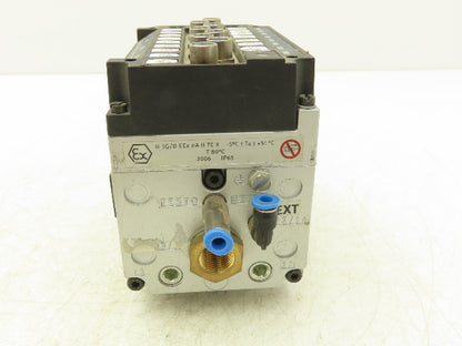 Festo CPV10-GE-ASI-8E8A-Z M8 8-Station Solenoid Valve Manifold 24VDC 185880 (x4)