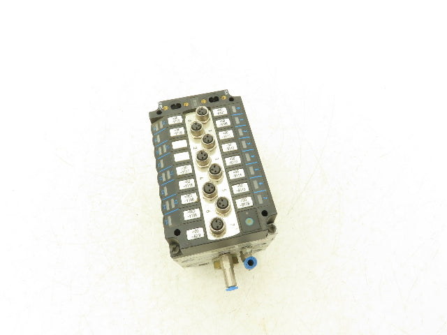 Festo CPV10-GE-ASI-8E8A-Z M8 8-Station Solenoid Valve Manifold 24VDC 185880 (x4)