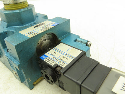 MAC 56C-12-591JD Pneumatic 3 Position 2 Way Solenoid Valve 3/8" NPT 24VDC