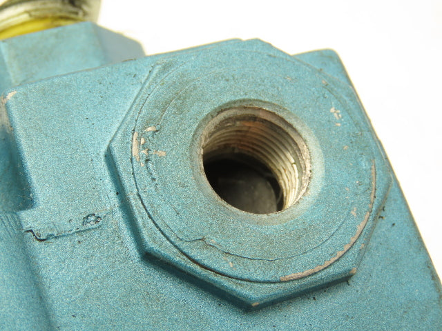 MAC 56C-12-591JD Pneumatic 3 Position 2 Way Solenoid Valve 3/8" NPT 24VDC