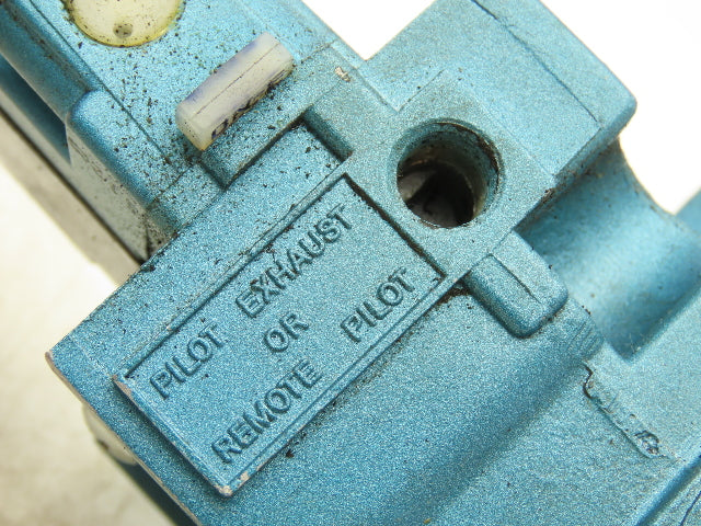 MAC 56C-12-591JD Pneumatic 3 Position 2 Way Solenoid Valve 3/8" NPT 24VDC