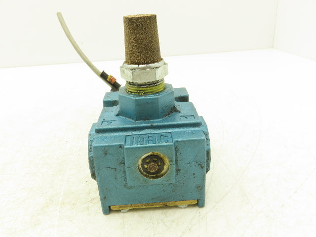 MAC 56C-12-591JD Pneumatic 3 Position 2 Way Solenoid Valve 3/8" NPT 24VDC