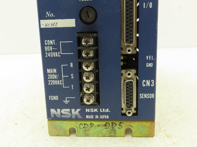 NSK ES0404AF2-02 Servo Drive 200-220VAC In 90VDC/240VAC Out