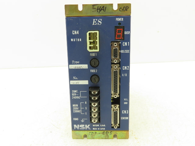 NSK ES0404AF2-02 Servo Drive 200-220VAC In 90VDC/240VAC Out