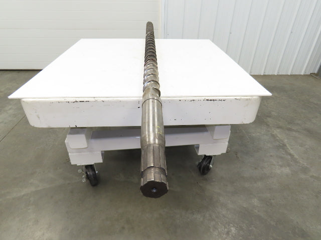 General Plastex Nissi Feed Screw For Injection Molding Machine 80mm X 2325mm